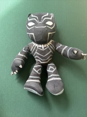 NEW Black Panther - Marvel Comics Flexers Flexible Posable Plush 8"